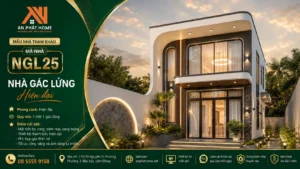 Mẫu nhà gác lửng MGL25