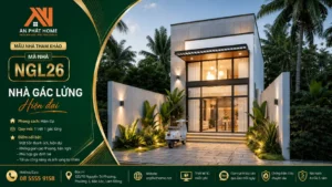 Mẫu nhà gác lửng MGL26