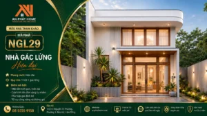 Mẫu nhà gác lửng MGL29