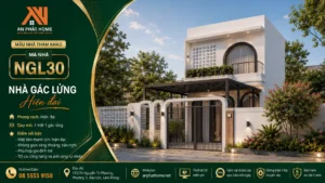 Mẫu nhà gác lửng MGL30