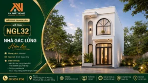 Mẫu nhà gác lửng MGL32