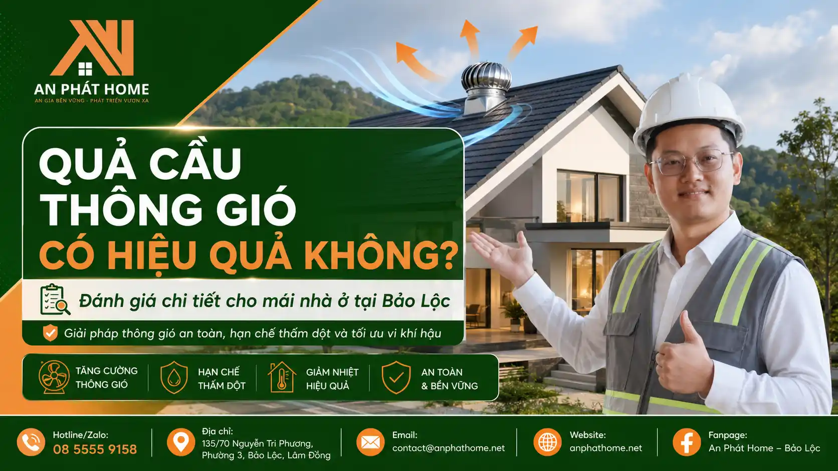 Quả Cầu Thông Gió Có Hiệu Quả Không? Đánh Giá Chi Tiết Cho Mái Nhà Ở
