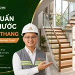 Tiêu chuẩn kích thước bậc cầu thang phổ biến hiện nay