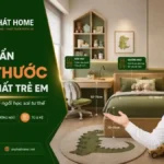 Tiêu chuẩn kích thước nội thất đồ trẻ em trong phòng
