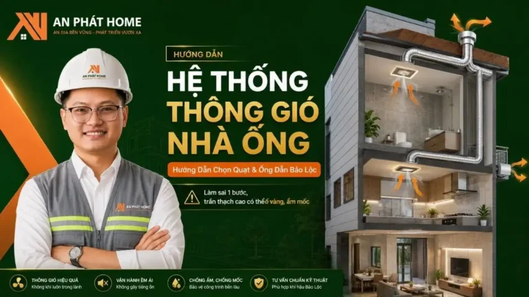 Hệ thống thông gió nhà ốngHệ thống thông gió nhà ống