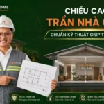 Chiều Cao Trần Nhà Cấp 4 Chuẩn Kỹ Thuật Giúp Thoáng Khí