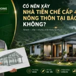 Có Nên Xây Nhà Tiền Chế Cấp 4 Nông Thôn Tại Bảo Lộc Không