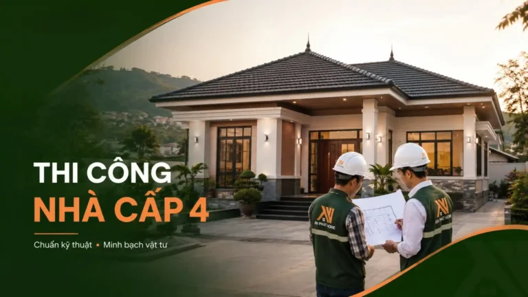 Dịch vụ thi công nhà cấp 4 An Phát Home