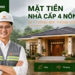 Mặt Tiền Nhà Cấp 4 Nông Thôn_ 20 Ý Tưởng Đẹp, Thông Gió Tốt