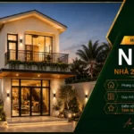 Nhà 2 tầng mái chữ A N2T08