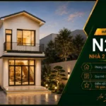 Nhà 2 tầng mái chữ A N2T09