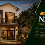 Nhà 2 tầng mái chữ A N2T11