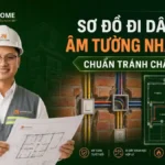 Sơ Đồ Đi Điện Âm Tường Nhà Cấp 4 Chuẩn Tránh Chập Cháy