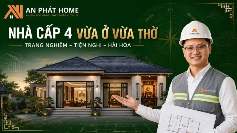 An Phát Home chia sẻ cách bố trí không gian thờ