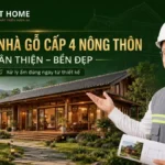 Thiết Kế Nhà Gỗ Cấp 4 Nông Thôn Thân Thiện, Bền Đẹp