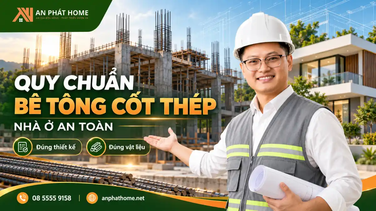 Quy Chuẩn Bê Tông Cốt Thép Nhà Ở An Toàn _ An Phát Home