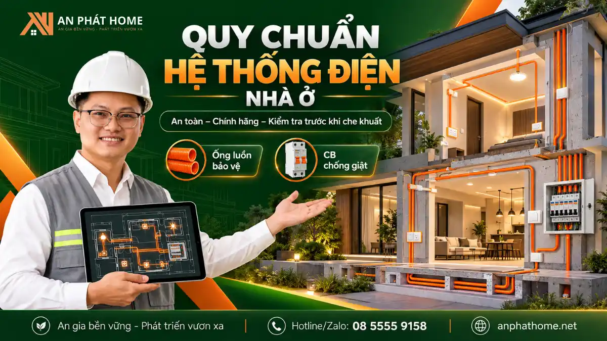 Quy Chuẩn Hệ Thống Điện Nhà Ở An Toàn _ An Phát Home
