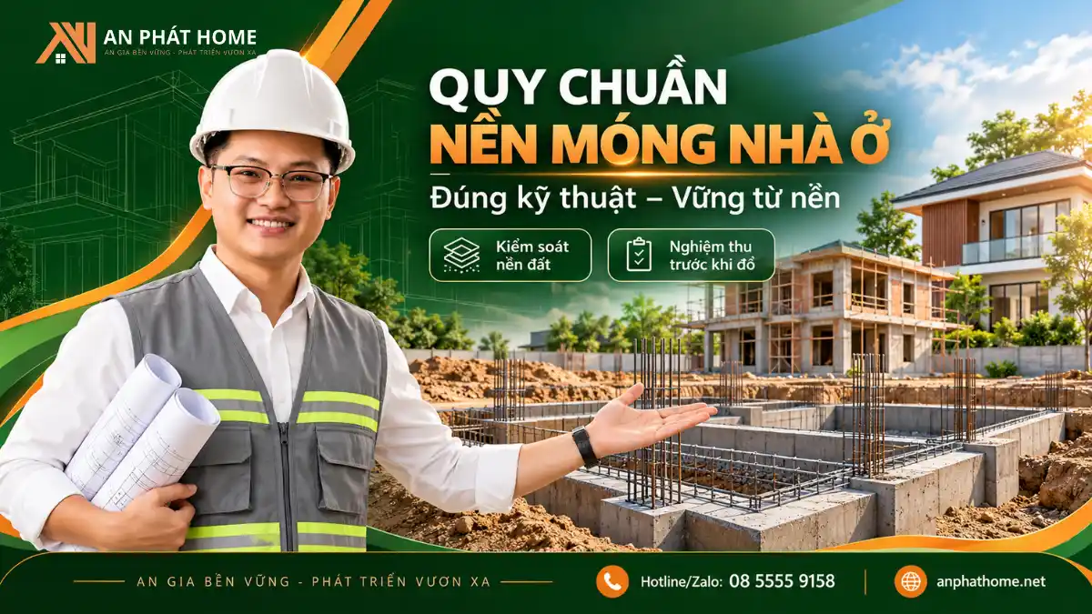 Quy Chuẩn Nền Móng Nhà Ở Đúng Kỹ Thuật _ An Phát Home